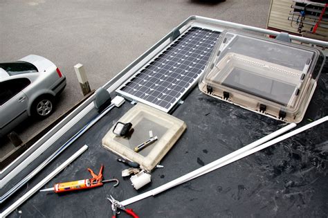 solpanel husbil montering