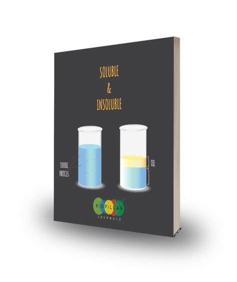 Soluble Amp Insoluble Stem Journals Chemistry For Kids Soluble Or Insoluble Worksheet - Soluble Or Insoluble Worksheet