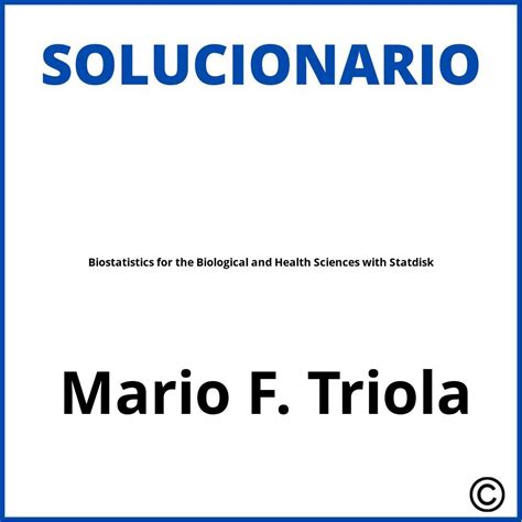 Read Solucionario De Mario F Triola 