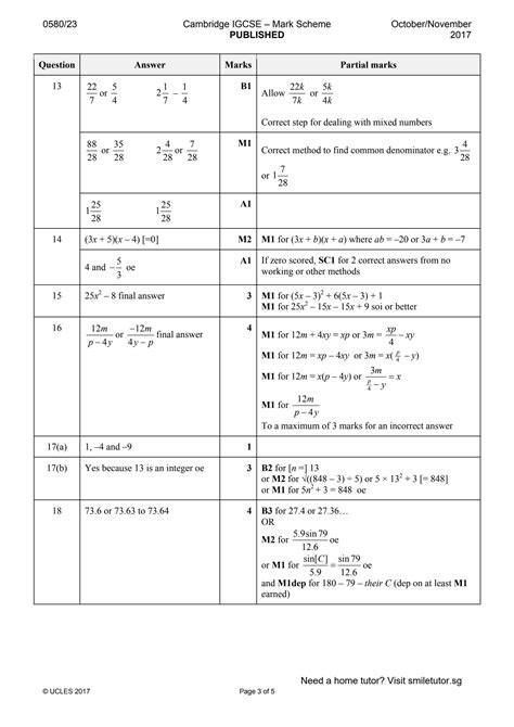 solution bank for igcse math 1