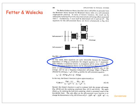 Solution Fetter Walecka
