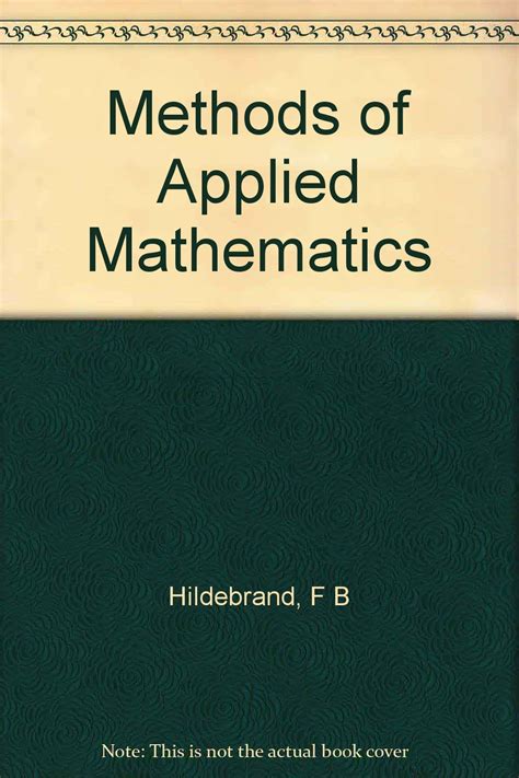 solution hildebrand methods applied mathematics