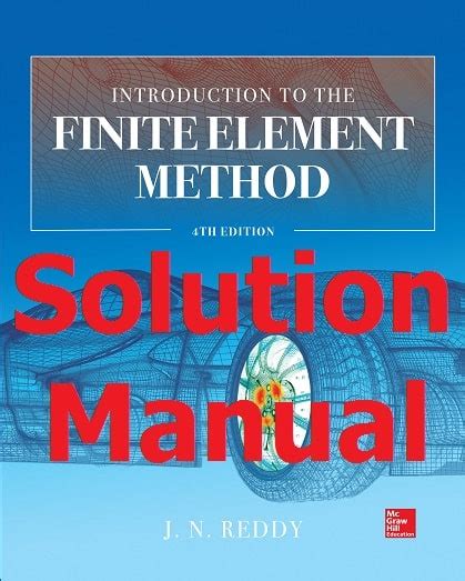 Solution Manual An Introduction Finite Element