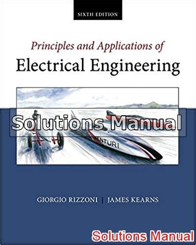 solution manual electrical engineering rizzoni