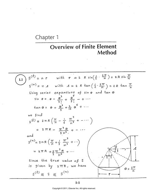 Solution Manual Finite Element Method