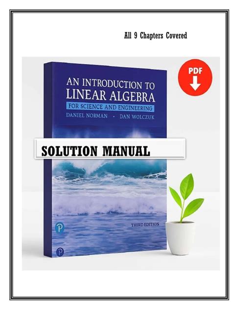 Solution Manual For Linear Algebra David Lay
