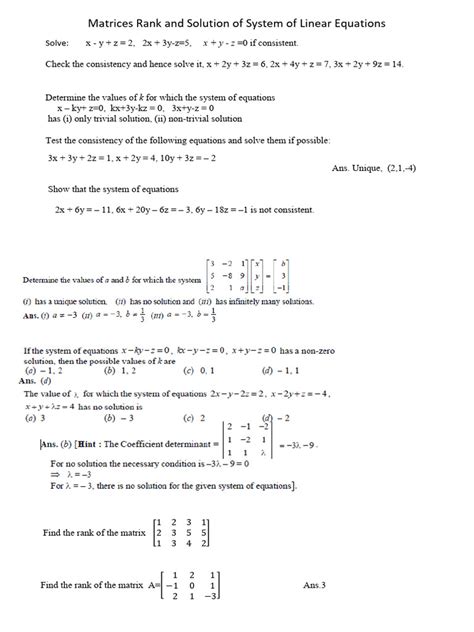 Solution Manual For Linear System Chen