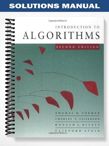 Solution Manual Introduction Algorithms Cormen 3rd Edition