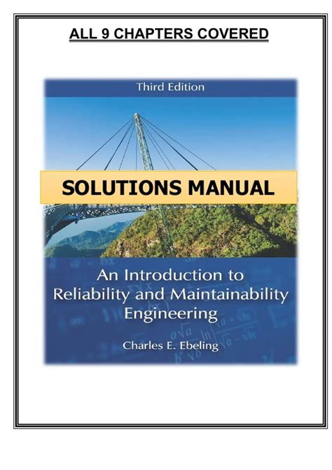Solution Manual Introduction Reliability Maintainability Engineering