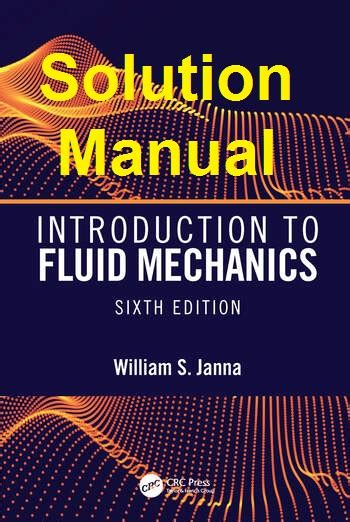 Solution Manual Introduction To Fluid Mechanics Fox