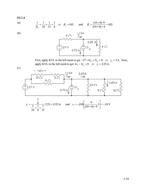 Solution Manual Irwin Electric Circuits 10th Edition