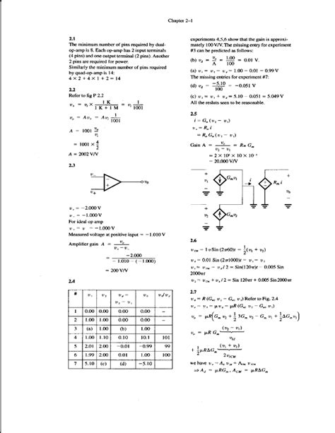 Solution Manual Of Sedra And Smith 5th Edition