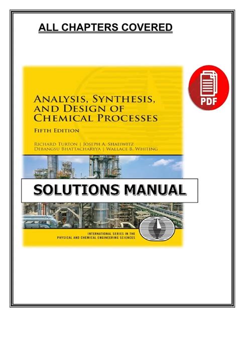 Solution Manual Optimization Chemical Processes Edgar