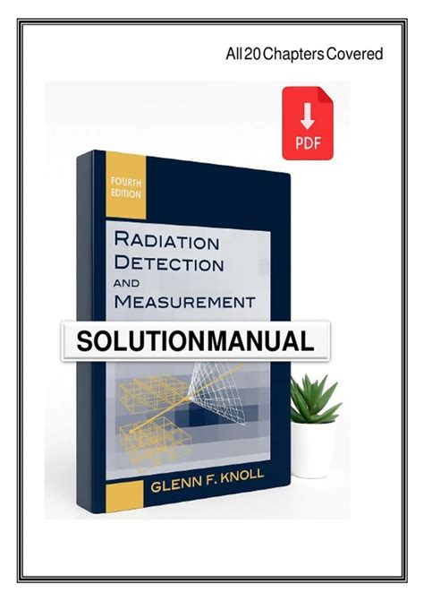 Solution Manual Radiation Detection And Measurement