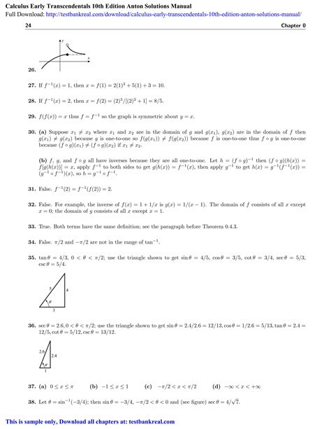 Solution Manual Tan Calculus Early Transcendentals