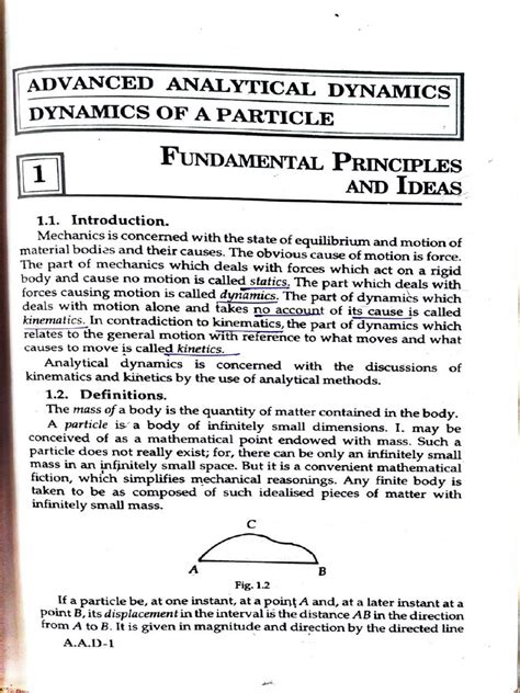 Solution Manual To Analytical Dynamics By Meirovitch