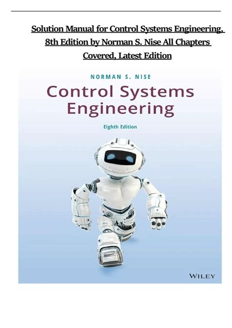 Solution Of Control System Engineering By Nagrath