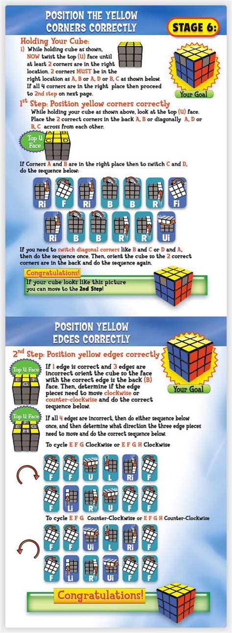 Solution Of Rubik's Cube