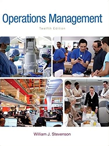 Solution Operations Management Stevenson