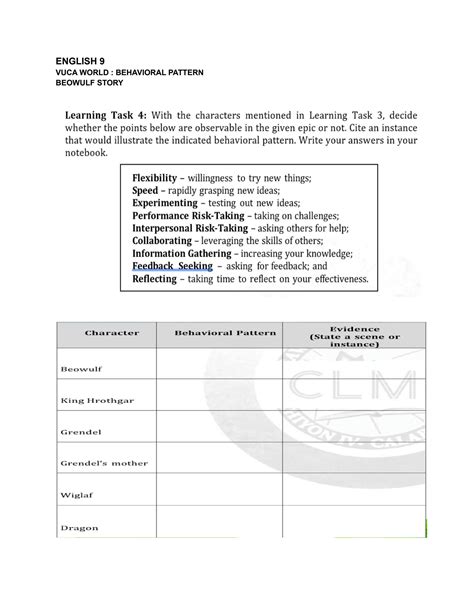 Solution Psychology Question Studypool Beowulf Vocabulary Practice Worksheet Answers - Beowulf Vocabulary Practice Worksheet Answers