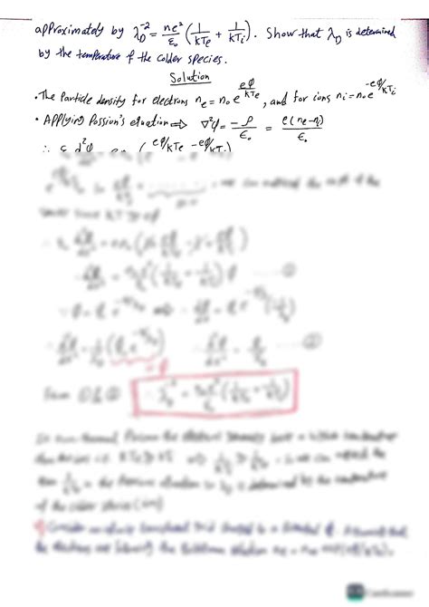 Solution To Chen Plasma 2