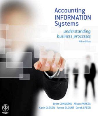 Download Solution Accounting Information Systems 4Th Edition Considine 
