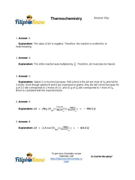 Read Online Solution And Thermochemistry Test Answer Keys 