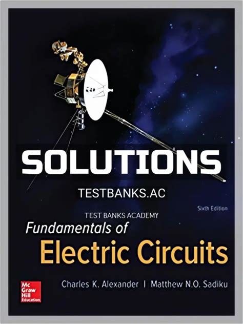 Full Download Solution Electric Circuits Alexander 