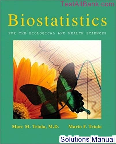 Full Download Solution Manual For Biostatistics By Triola 