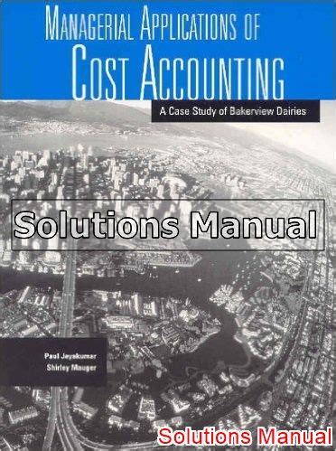 Download Solution Manual For Managerial Accounting Case Study 