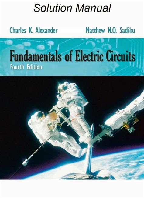 Read Online Solution Manual Fundamentals Of Electric Circuits 4Th Edition 