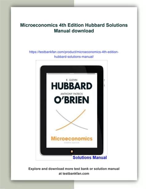 Read Solution Manual Microeconomics Hubbard 