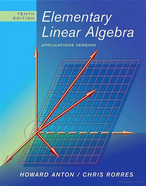 Read Solution Manual Of Elementary Linear Algebra By Howard Anton 10Th Edition 