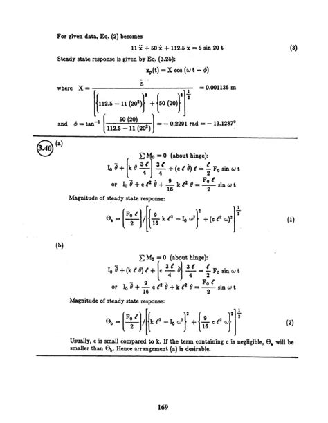 Read Online Solution Manual Of Mechanical Vibration By Ss Rao 4Th Edition 
