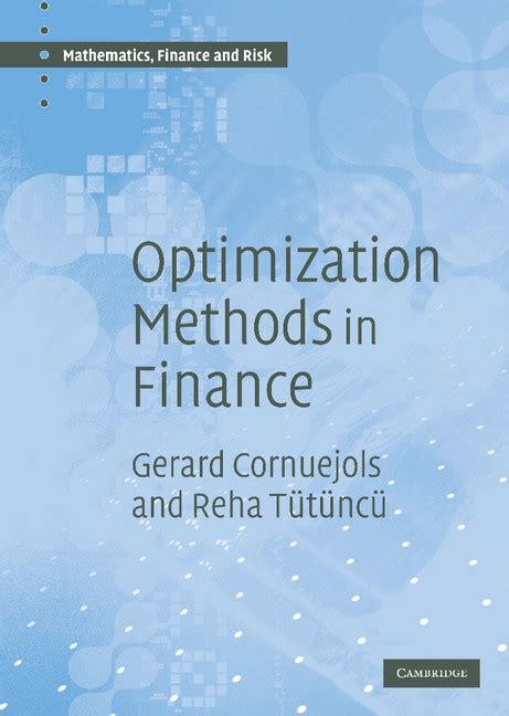 Download Solution Manual Optimization Methods In Finance 