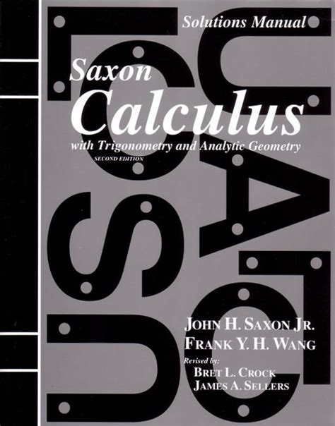 Full Download Solution Manual Saxon Calculus 