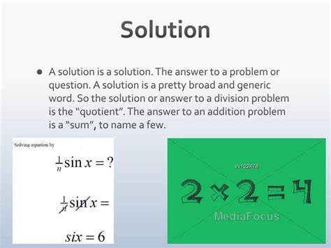 Read Online Solution Math Definition Example 