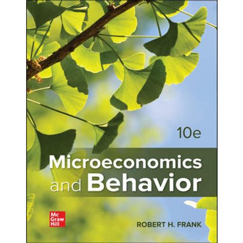 Read Solution Microeconomics And Behavior 