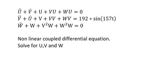 Download Solution Of Coupled System Of Nonlinear Differential 