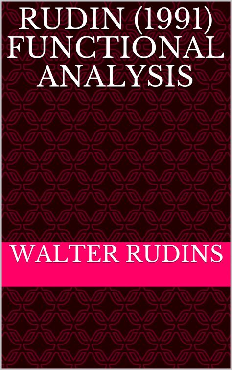 Full Download Solution Of Exercise Functional Analysis Rudin 