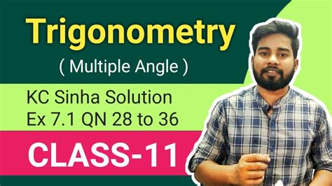 Read Online Solution Of Kc Sinha Class 11 Trigonometry 
