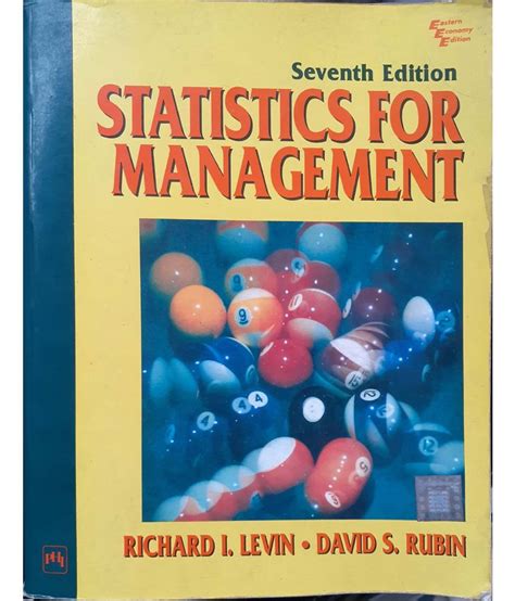 Read Online Solution Of Statistics For Management Levin Rubin 