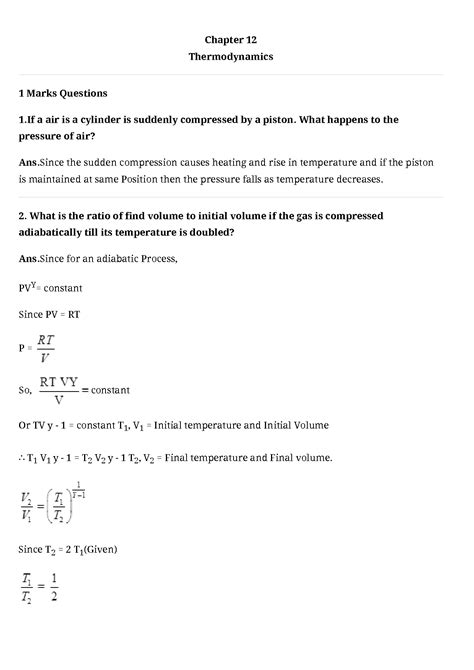 Read Online Solution Thermodynamics Important Questions And Answers 