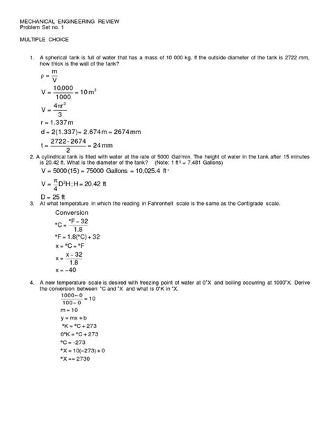 Read Online Solution Thermodynamics Problem Sets 