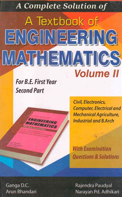 Download Solution To Engineering Mathematics Vol 2 