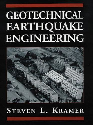 Read Solution To Steven Kramer Geotechnical Earthquake Engineering 