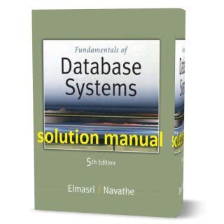 Solutions Database Systems Elmasri