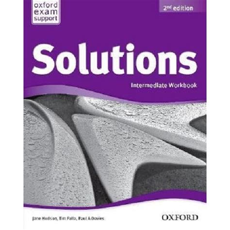 Solutions Intermediate Workbook Jane Hudson