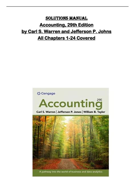 Solutions Manual Caat