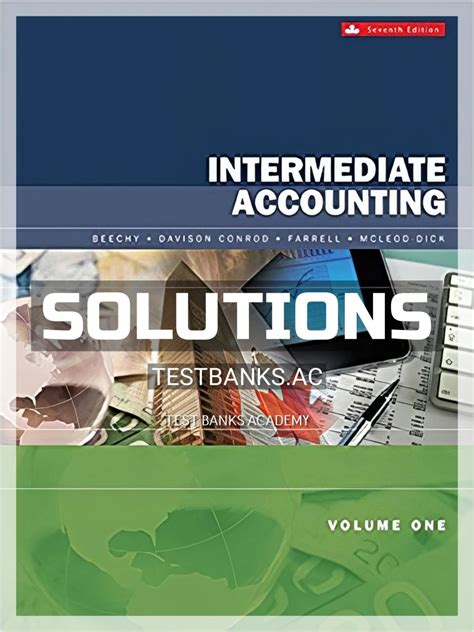 Solutions Manual For Intermediate Acc